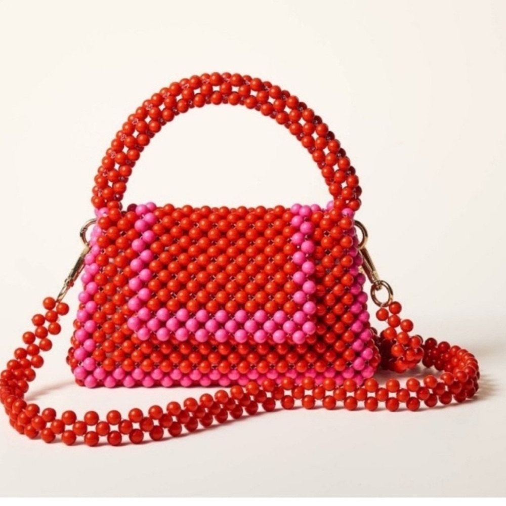The Kate Spade x Target Colorblock Beaded Crossbody Bag.